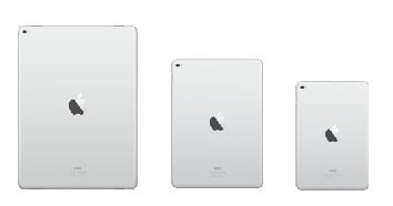 iPadモデル別サイズ比較