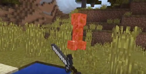 Minecraft Gear VR Editionゲーム画面