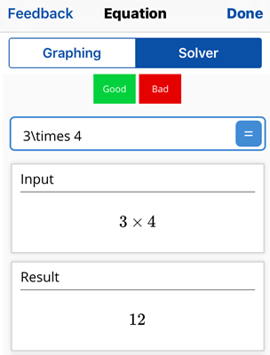 MathpixiOSアプリ3x4計算結果