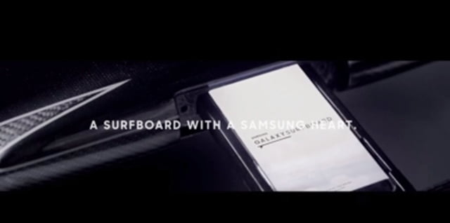 SAMSUNG GALAXY SURFBOARD内蔵