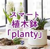 planty スマホで水やりを管理できるスマート植木鉢登場！