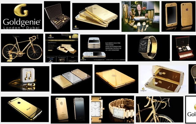 Goldgenie iPhone7を純金でデコレーションしてくれるサービスが予約スタート！