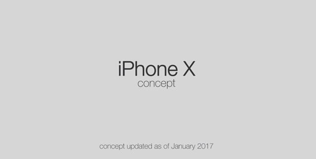 「iPhone X」 iPhone10周年記念モデルの動画が公開中！デザインやカラーは？