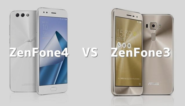 ZenFone4とZenFone3比較 スペックの違いは？