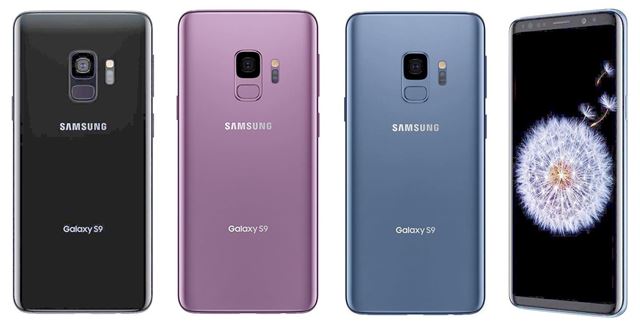 GalaxyS9の本体カラー