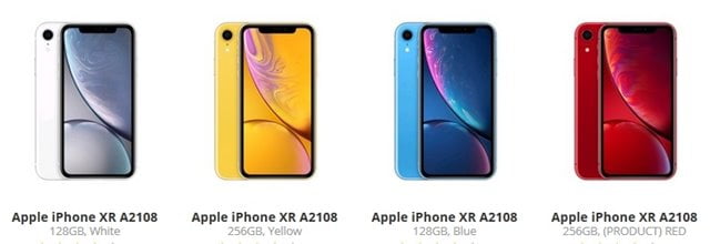 海外版iPhoneXR
